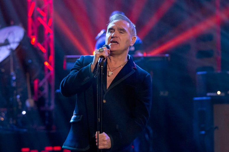 Morrissey, Concert, Singing, 2017 Morrissey, Concert, Singing, 2017