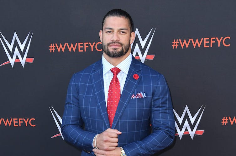 Roman Reigns, Red Carpet, Suit, WWE Roman Reigns, Red Carpet, Suit, WWE