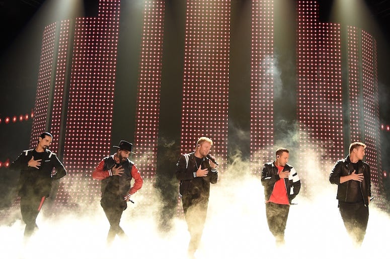 Backstreet Boys, 2018 Country Music Awards, Dancing, Concert, Kevin Richardson, AJ McLean, Brian Littrell, Howie Dorough, Nick Carter Backstreet Boys, 2018 Country Music Awards, Dancing, Concert, Kevin Richardson, AJ McLean, Brian Littrell, Howie Dorough, Nick Carter