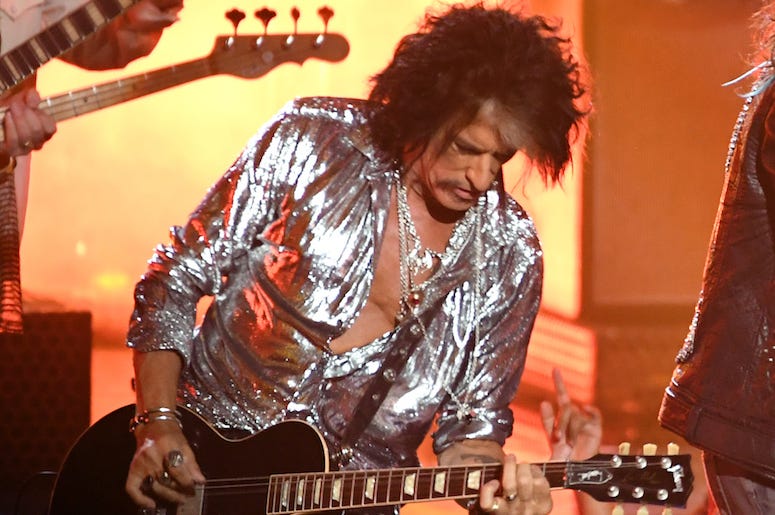Joe Perry, Aerosmith, Concert, Guitar, MTV Video Music Awards, 2018 Joe Perry, Aerosmith, Concert, Guitar, MTV Video Music Awards, 2018