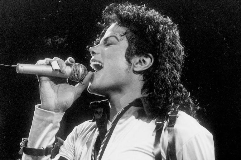 Michael Jackson, Concert, Singing, Auburn Hills, 1988 Michael Jackson, Concert, Singing, Auburn Hills, 1988