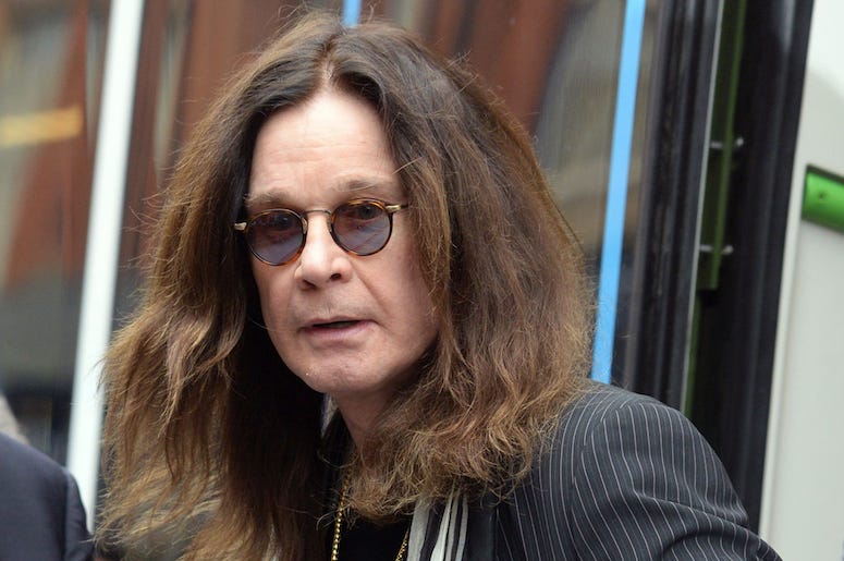 Ozzy Osbourne, Unimpressed, Train, Staring, Sunglasses, 2018 Ozzy Osbourne, Unimpressed, Train, Staring, Sunglasses, 2018