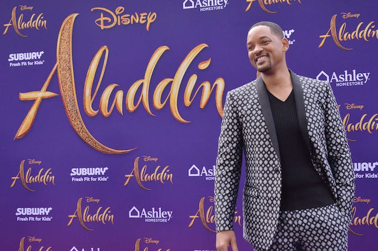 Will Smith, Aladdin, Premiere, Los Angeles, Red Carpet, Smile, 2019 Will Smith, Aladdin, Premiere, Los Angeles, Red Carpet, Smile, 2019
