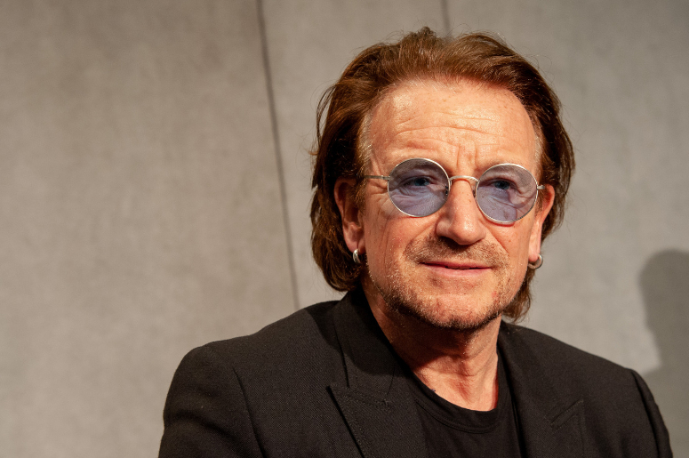 U2 rock band frontman Paul David Hewson (Bono Vox) U2 rock band frontman Paul David Hewson (Bono Vox)