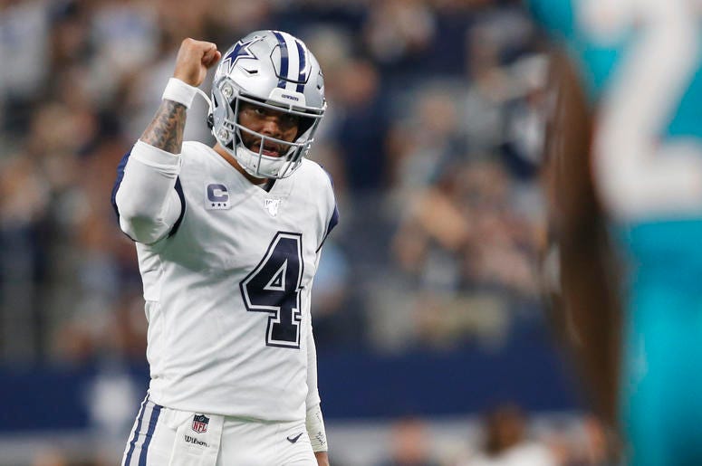Dallas Cowboys quarterback Dak Prescott Dallas Cowboys quarterback Dak Prescott