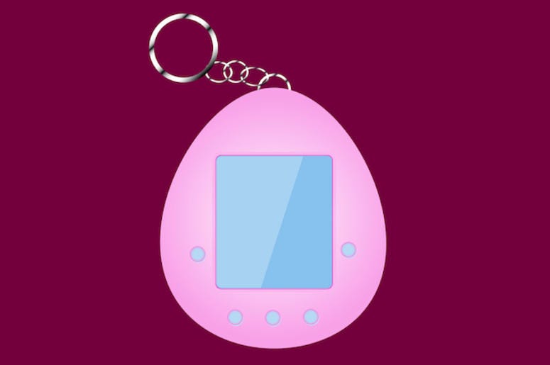 Tamagotchi, Digital Rendering, Pet, Animated, Keychain Tamagotchi, Digital Rendering, Pet, Animated, Keychain