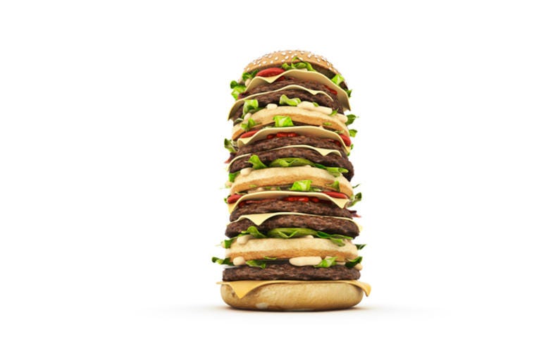 Tall Burger