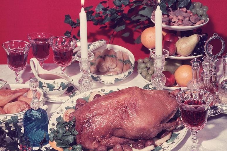 dinner christmas