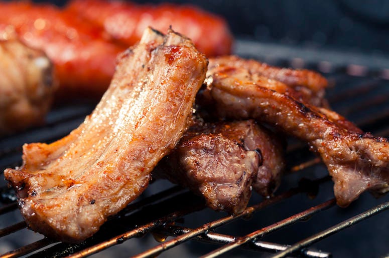 Ribs, BBQ, Barbecue, Pork, Grill, Meat Ribs, BBQ, Barbecue, Pork, Grill, Meat