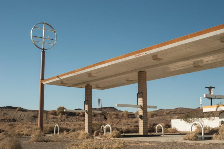 Gas Station Desert