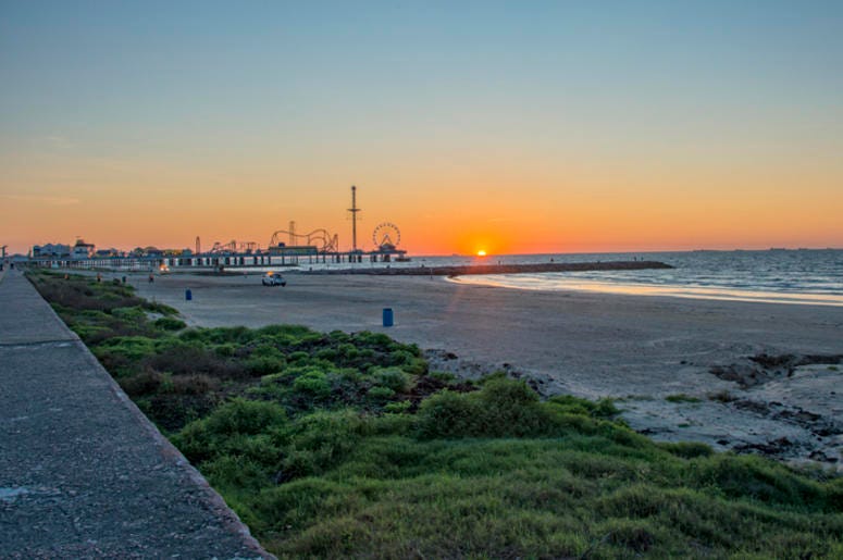 Galveston beach