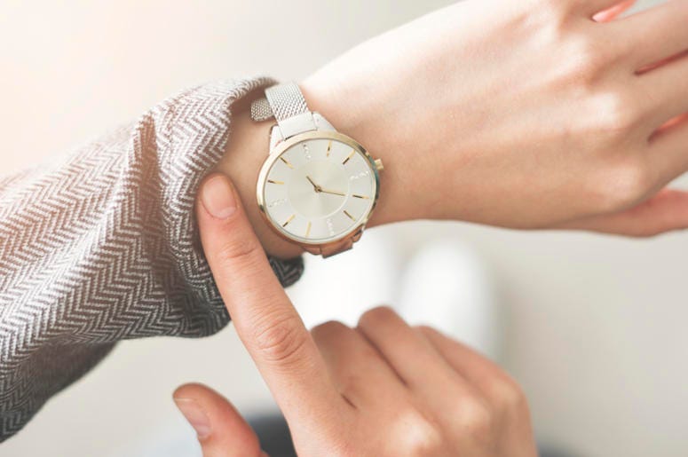 Woman, Checking the Time, Time, Watch, Clock Woman, Checking the Time, Time, Watch, Clock
