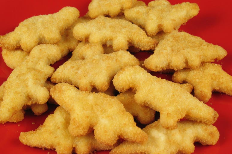 Dino Nuggets Dino Shaped Chicken Nuggets