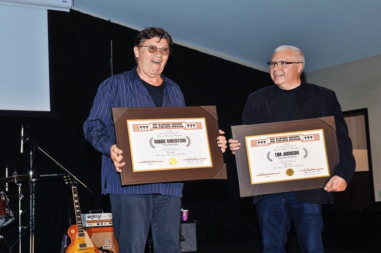 Rock and Roll Hall of Famer Robbie Robertson Rock and Roll Hall of Famer Robbie Robertson