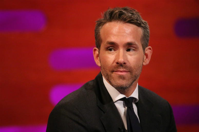 Ryan Reynolds during filming for the Graham Norton Show at BBC Studioworks in London Netflix,New,Movie,Ryan Reynolds,Paul Wernick,Rhett Reese,Deadpool,Transformers,Zombieland,Action,Comedy,2019,Production,100.3 Jack FM