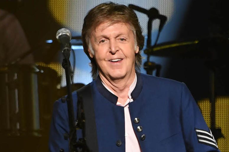Paul McCartney, Concert, Smiling Paul McCartney, Concert, Smiling