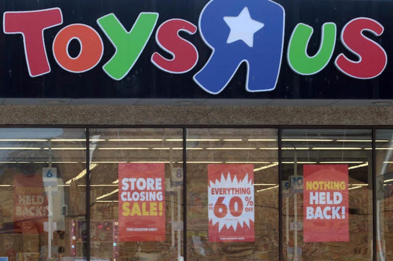 Toys R Us, Sale, Liquidation, Closing, Storefront Toys R Us, Sale, Liquidation, Closing, Storefront