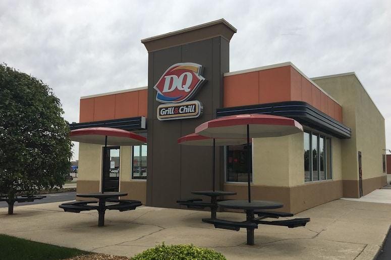 Dairy Queen, Restaurant, Exterior, Cloudy, Overcast, 2018 Dairy Queen, Restaurant, Exterior, Cloudy, Overcast, 2018