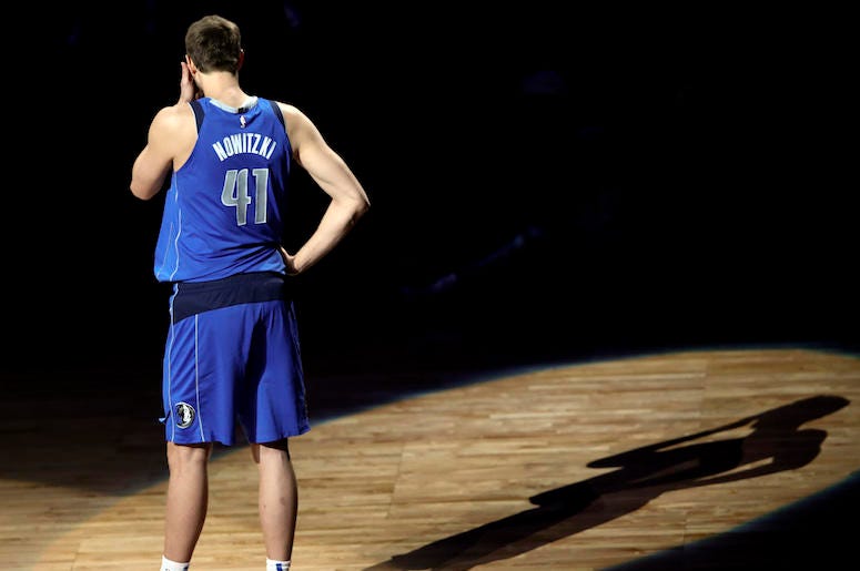 Dirk Nowitzki, Announces Retirement, AAC, Dallas Mavericks, Court, Uniform Dirk Nowitzki, Announces Retirement, AAC, Dallas Mavericks, Court, Uniform