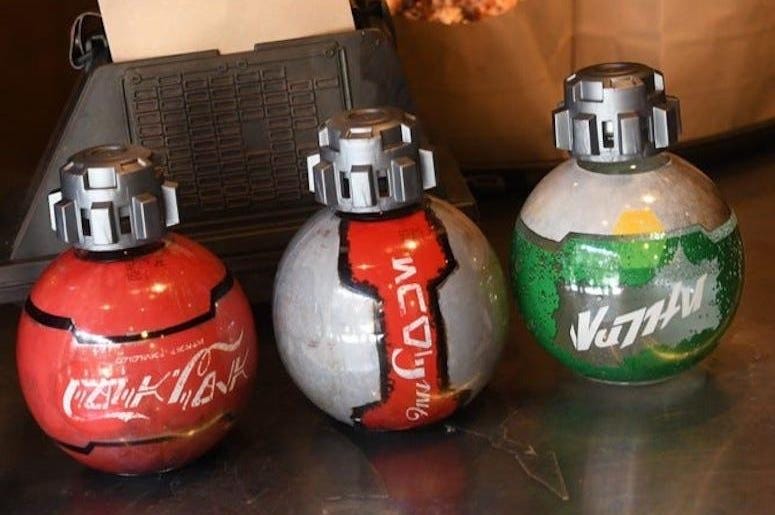Coke, Coca Cola, Bottles Star Wars, Thermal Detonator, Star Wars, Galaxy's Edge Coke, Coca Cola, Bottles Star Wars, Thermal Detonator, Star Wars, Galaxy's Edge