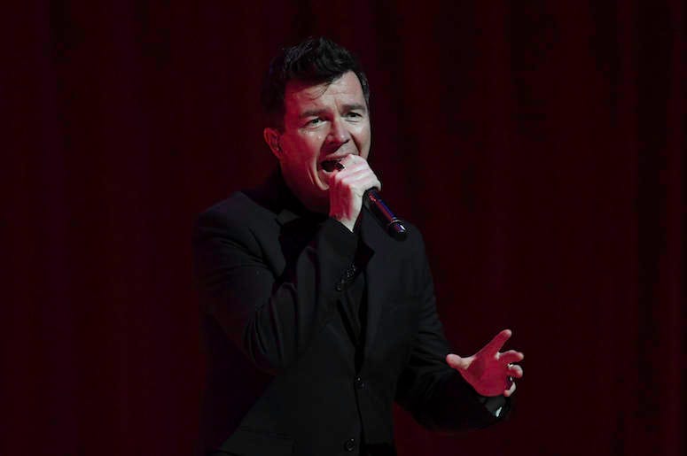 Rick Astley, Concert, Singing, Microphone Rick Astley, Concert, Singing, Microphone