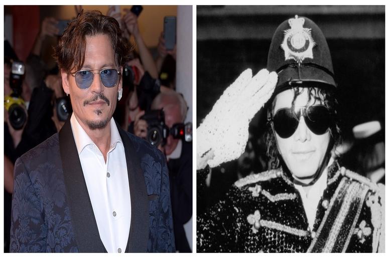 Johnny Depp (Left), Michael Jackson (Right) Johnny Depp (Left), Michael Jackson (Right)