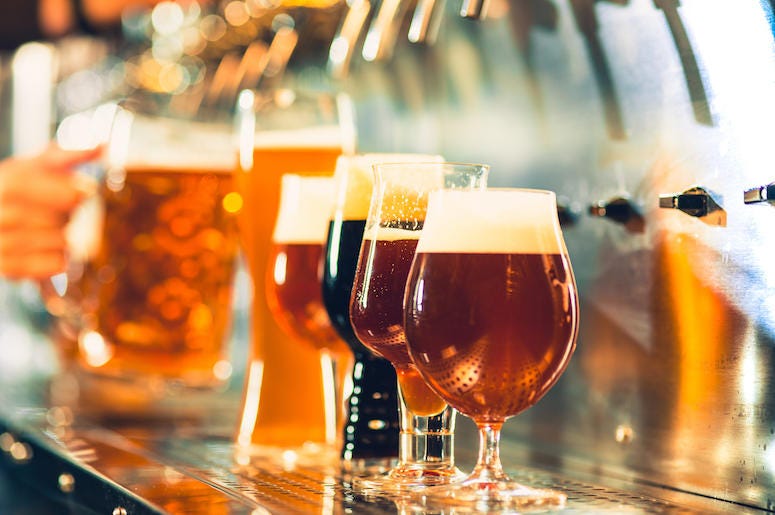 Beer, Taps, Alcohol, Bar, Pub, Glass Beer, Taps, Alcohol, Bar, Pub, Glass