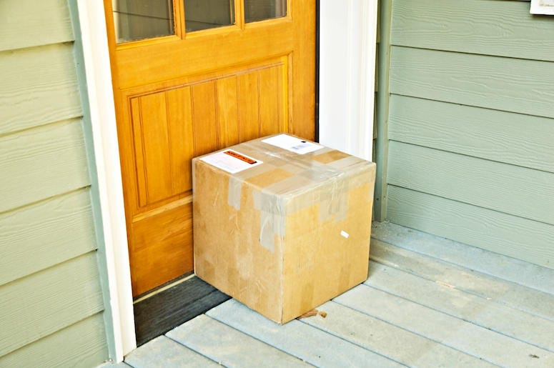 Package, Delivery, Front Door, Porch, Box Package, Delivery, Front Door, Porch, Box
