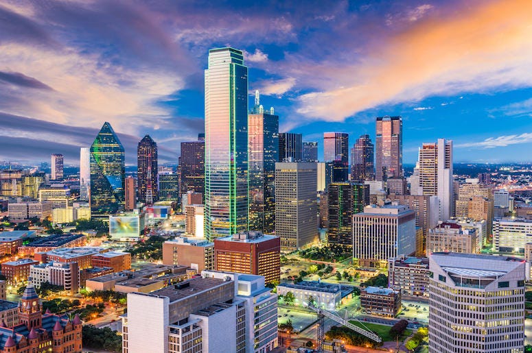 Downtown, Dallas, Texas, Skyline Downtown, Dallas, Texas, Skyline