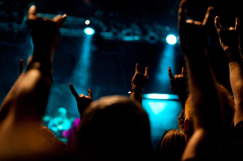 Metal, Rock, Concert, Devil Horns Metal, Rock, Concert, Devil Horns