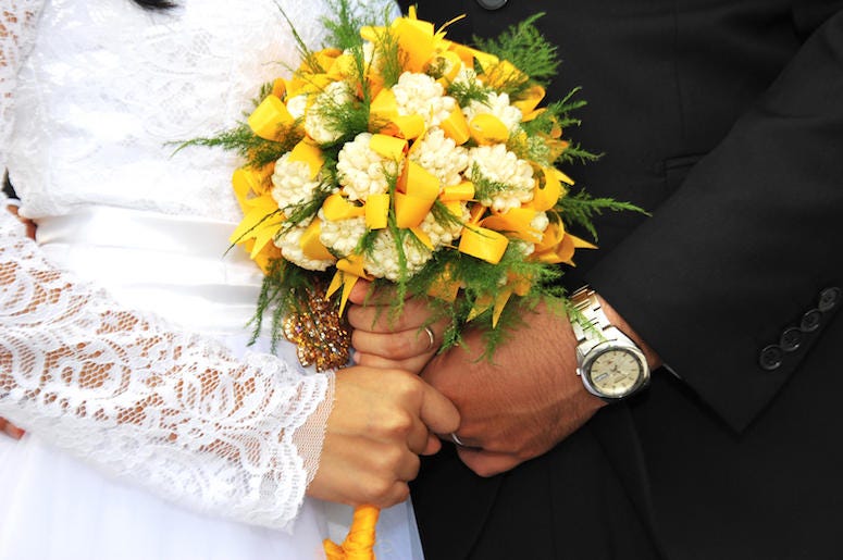 Wedding, Bride, Groom, Bouquet Wedding, Bride, Groom, Bouquet