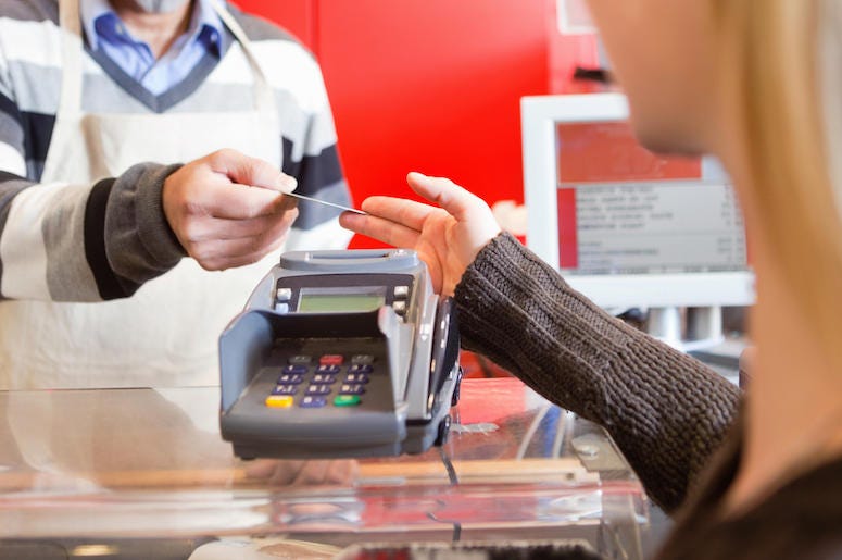 Cashier, Store, Female, Customer, Credit Card Cashier, Store, Female, Customer, Credit Card