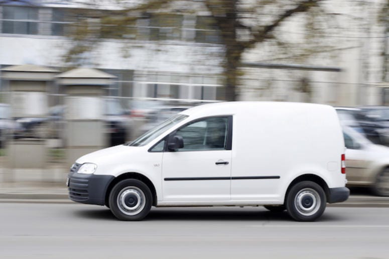 Delivery, Van, Street Delivery, Van, Street