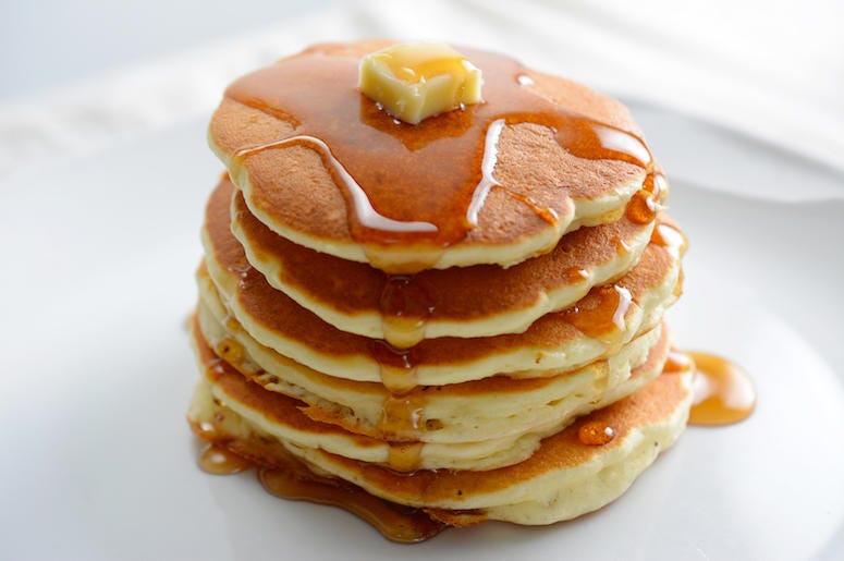Pancakes, Syrup, Butter Pancakes, Syrup, Butter