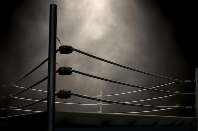 Wrestling Ring, Smoke Wrestling Ring, Smoke