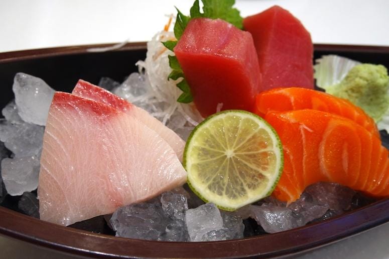 Raw, Seafood, Sushi, Sashimi Raw, Seafood, Sushi, Sashimi