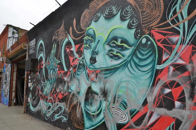 Mural, Street, Building, Painting Mural, Street, Building, Painting
