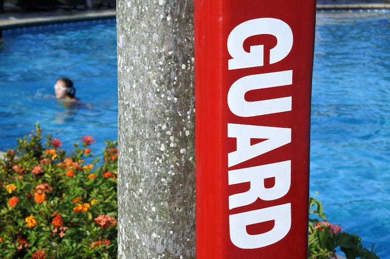 Swimming Pool, Lifeguard, Flotation Device Swimming Pool, Lifeguard, Flotation Device