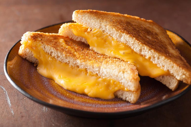 Grilled Cheese, Sandwich, Plate, Gooey Grilled Cheese, Sandwich, Plate, Gooey