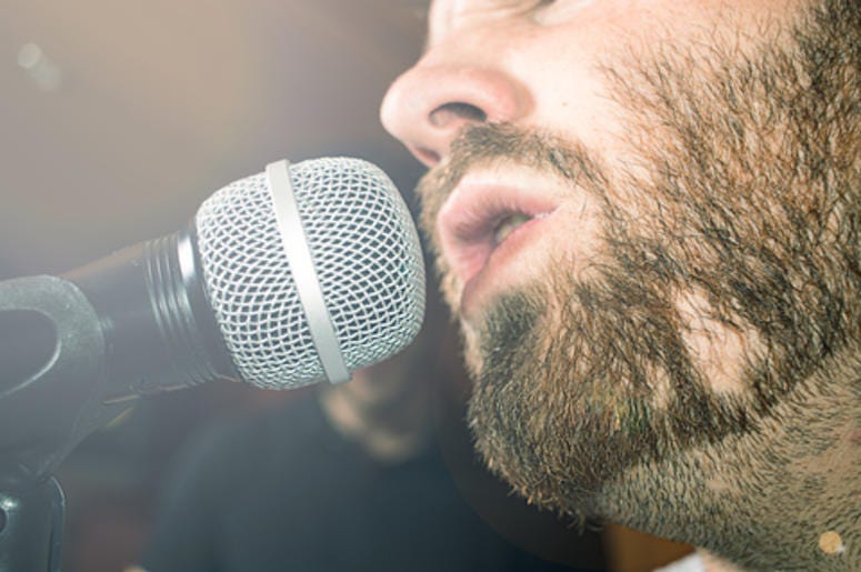guy singing guy singing