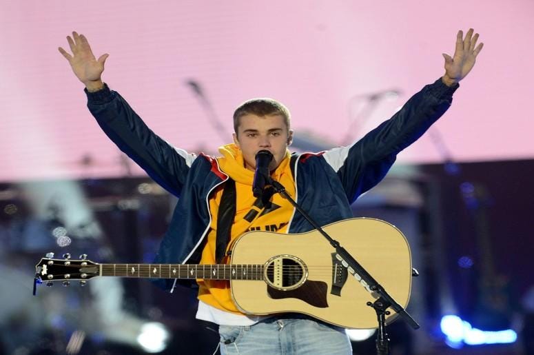 ustin Bieber performs in 'One Love Manchester' benefit concert ustin Bieber performs in 'One Love Manchester' benefit concert