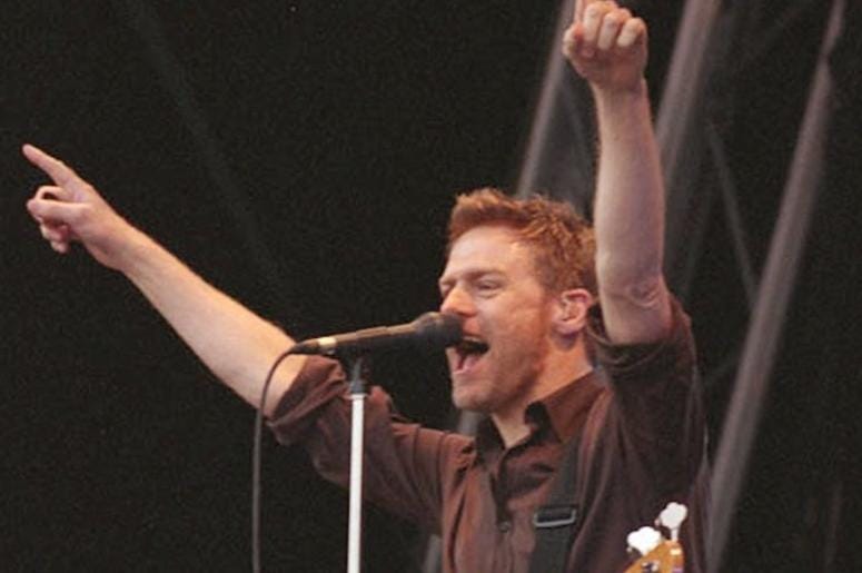 Bryan Adams, Concert, Singing Bryan Adams, Concert, Singing