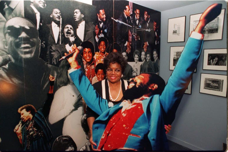 Esther Gordy Edwards, Motown Records, Marvin Gaye Cut Out, 2011 Esther Gordy Edwards, Motown Records, Marvin Gaye Cut Out, 2011