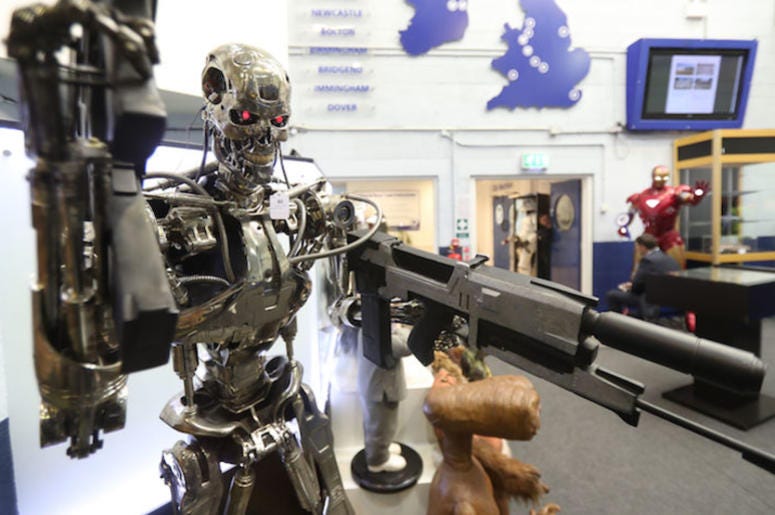 Terminator, Replica, Rifle, Movie Terminator, Replica, Rifle, Movie
