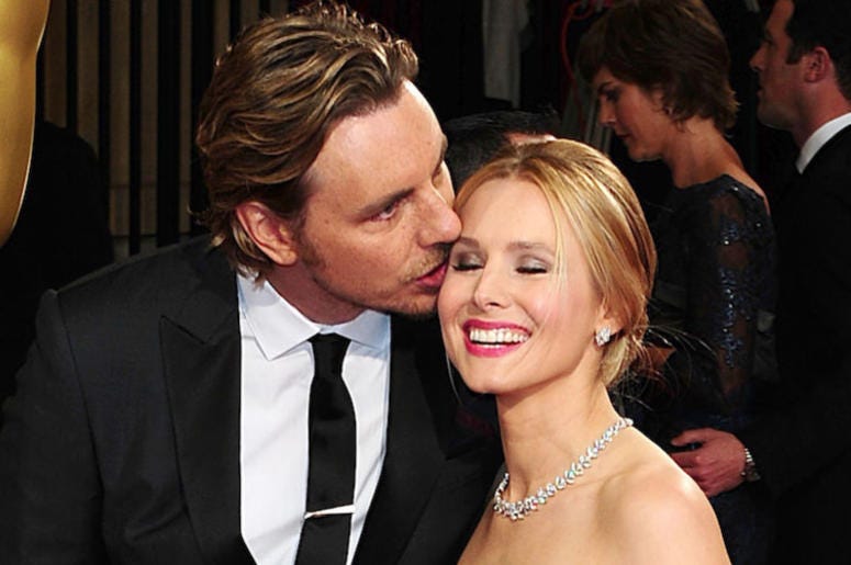 Dax Shepard, Kirsten Bell, Red Carpet, Whisper, Smile, 2014 Dax Shepard, Kirsten Bell, Red Carpet, Whisper, Smile, 2014