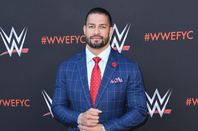 Roman Reigns, Red Carpet, Suit, WWE Roman Reigns, Red Carpet, Suit, WWE