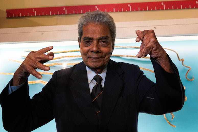 Shridhar Chillal, Longest Fingernails Shridhar Chillal, Longest Fingernails