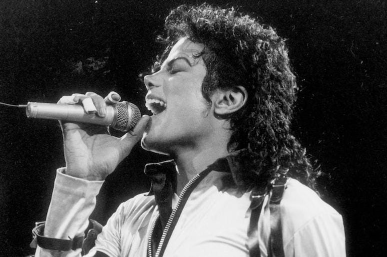 Michael Jackson, Concert, Singing, Auburn Hills, 1988 Michael Jackson, Concert, Singing, Auburn Hills, 1988