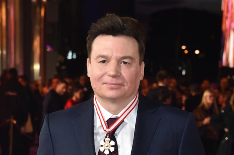 Mike Meyers, Red Carpet, Suit, Bohemian Rhapsody, Premiere Mike Meyers, Red Carpet, Suit, Bohemian Rhapsody, Premiere