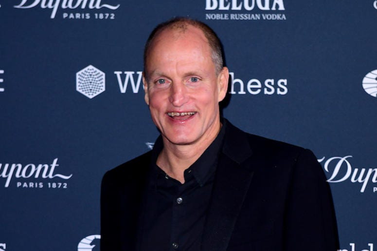 Woody Harrelson, The FIDE World Chess Championship, Red Carpet, Smile, 2018 Woody Harrelson, The FIDE World Chess Championship, Red Carpet, Smile, 2018